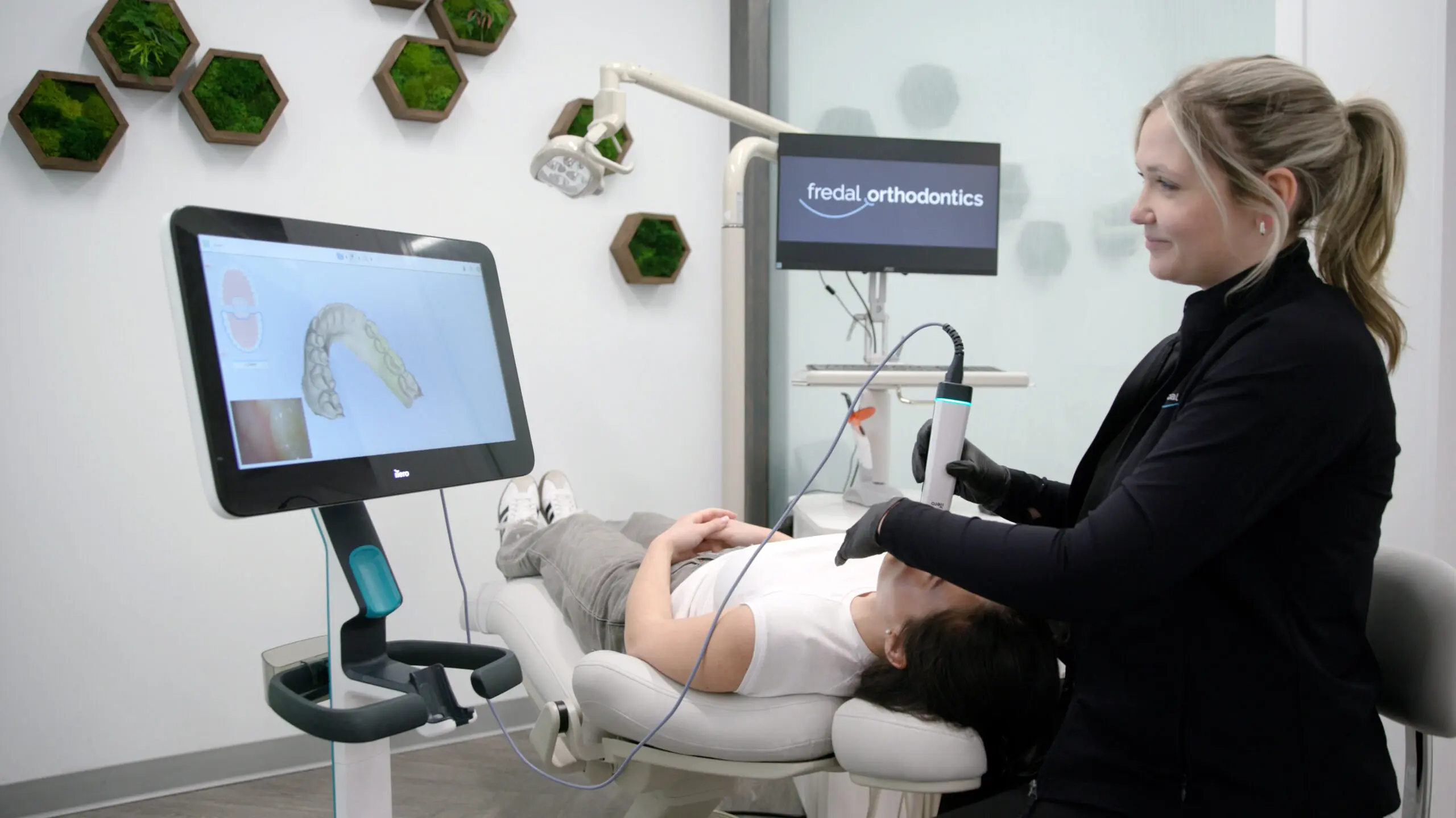 Dental technology in orthodontic office